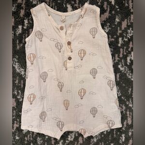 Quincy Mae Baby/Toddler Hot Air Balloon Sleeveless Romper 18-24